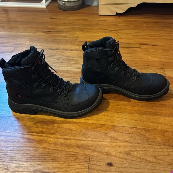 Red Wing Shoes Men's Black Lace-Up Boots - Picture 6 of 12